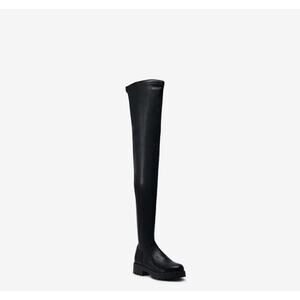 Azalea Wang Eureva Thigh High Boots Size 7 Black NEW